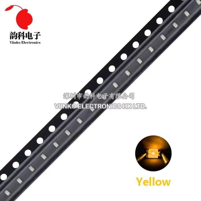 Diode électroluminescente RVB, LED SMD 100, blanc, rouge, bleu, jaune, vert, orange, blanc chaud, rose, violet, 0603 pièces