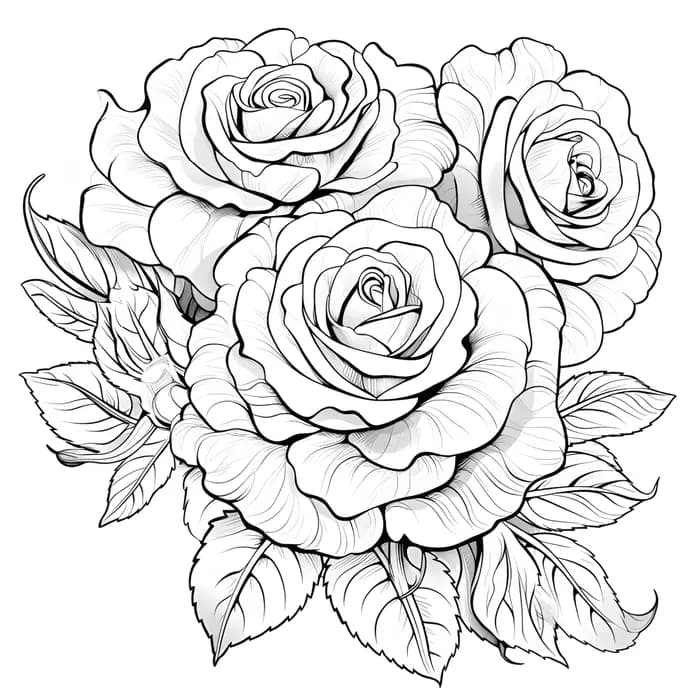 Livre de coloriage à motifs de fleurs magnifiques pour adultes, livre de dessin mignon, cadeau parfait pour fête et anniversaire