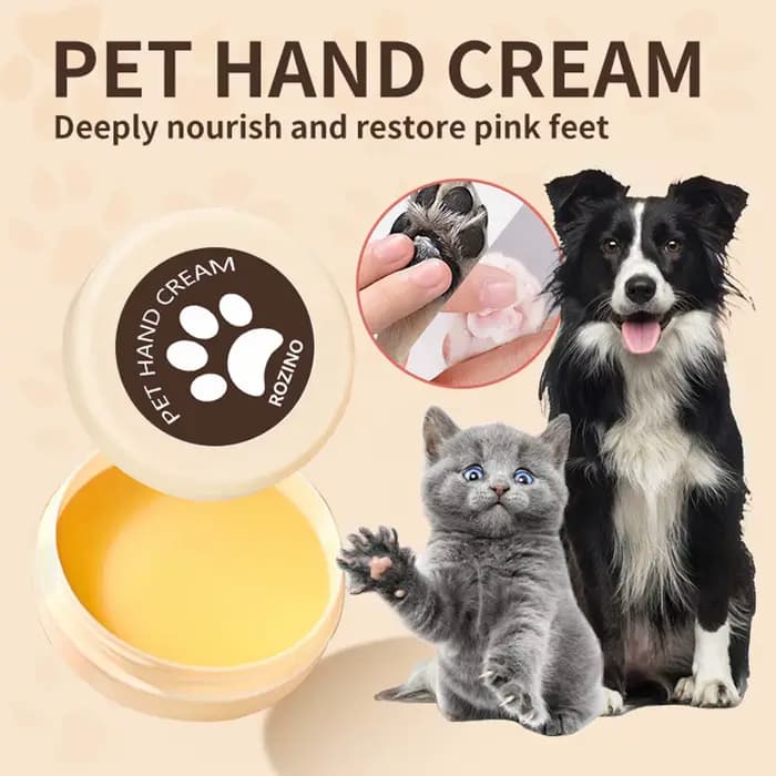 Baume de soin des pattes de chien, 20g/15g, Protection hydratante pour les pieds de chien, coussinets de pieds, crème pour pattes d'hiver, toilettage pour chat, fournitures pour animaux de compagnie