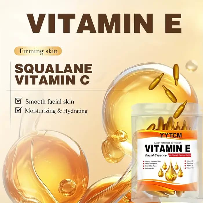 Essence en capsules hydratante en profondeur à la vitamine E