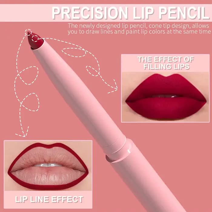 Ensemble de stylos à lèvres longue durée
