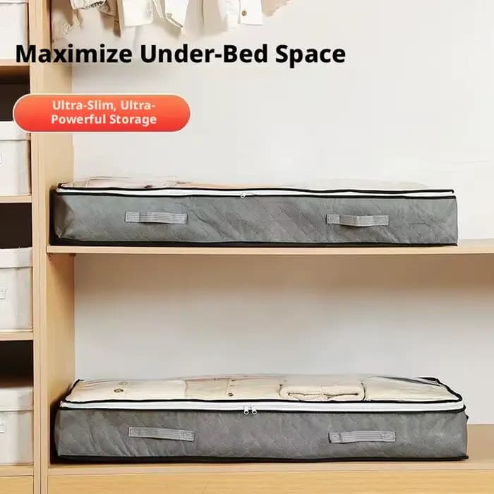 Sac de rangement sous le lit, organiseurs et bacs de rangement pour placard, sacs de rangement pliables sous le lit, organiseur de t-shirts sous le lit
