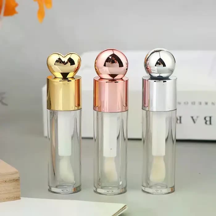 Tube de brillant à lèvres galvanisé de 5ml