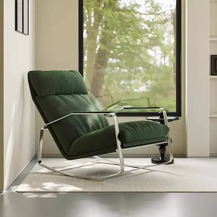 Fauteuils inclinables nordiques design rose pour salon, chaises de lecture esthétiques, chaises longues, Sillones De Sala, mobilier de décoration Bauhaus