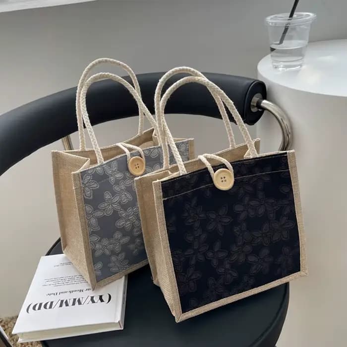 Sac à main en lin pour femme, sac fourre-tout, sac de créateur de mode, grande capacité pour voyage, sac d'épicerie