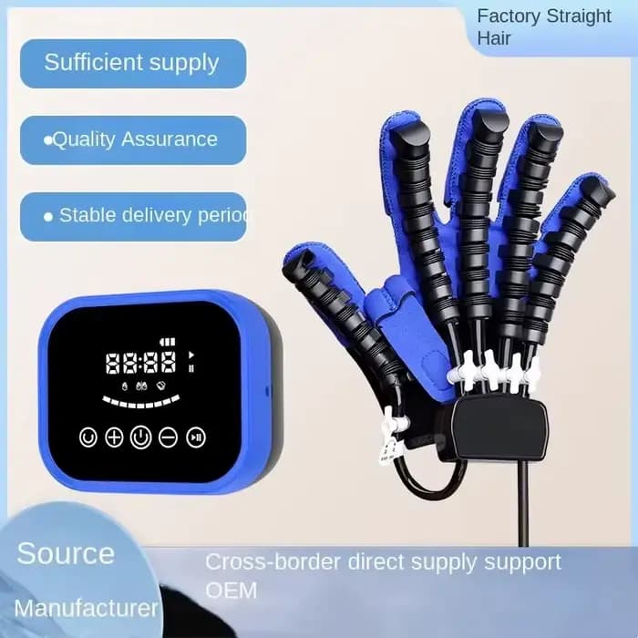 Entraînement des mains hémiplégie doigt rééducation formateur thérapie main fonction exercice Robot gants bretelles Supports