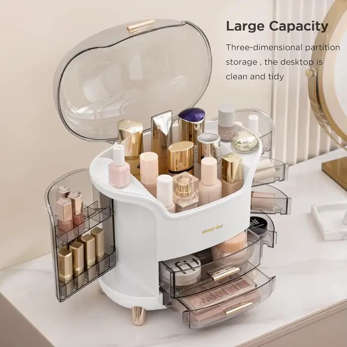 Boîte de rangement de cosmétiques