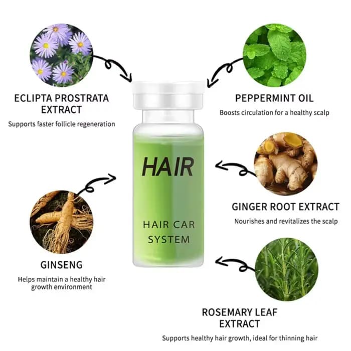 Sérum capillaire doux qui nourrit le cuir chevelu et s'occupe de l'adoucissement des cheveux, soin quotidien du cuir chevelu