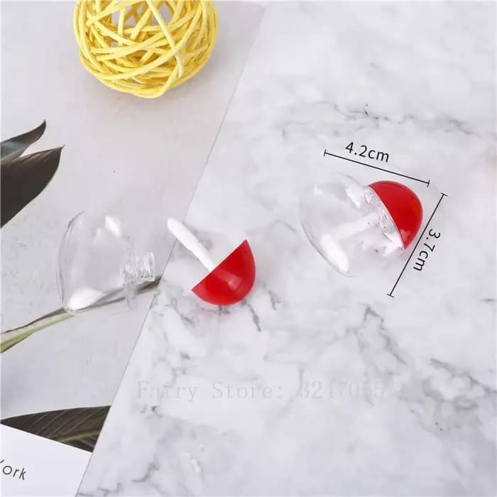 Récipient à brillant à lèvres en forme de cœur africain clair, tube en plastique pour baume Jules, portable GT, bricolage au quotidien, illable, 5ml, 30 pièces, 50 pièces, 100 pièces