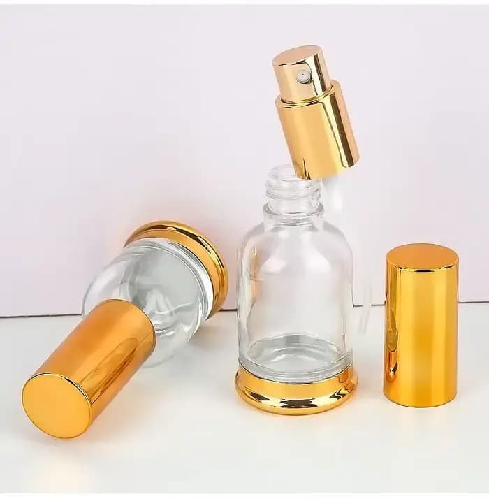 Flcopropriété compte-gouttes en verre pour huile fine de massage