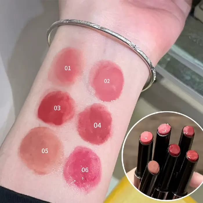 1 pièce de gloss à lèvres brillant hydratant