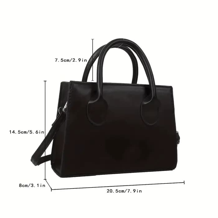 Sac à main carré tendance pour femmes, Mini sac à bandoulière Simple, sac à bandoulière minimaliste à poignée supérieure, sac à main de couleur unie de styliste
