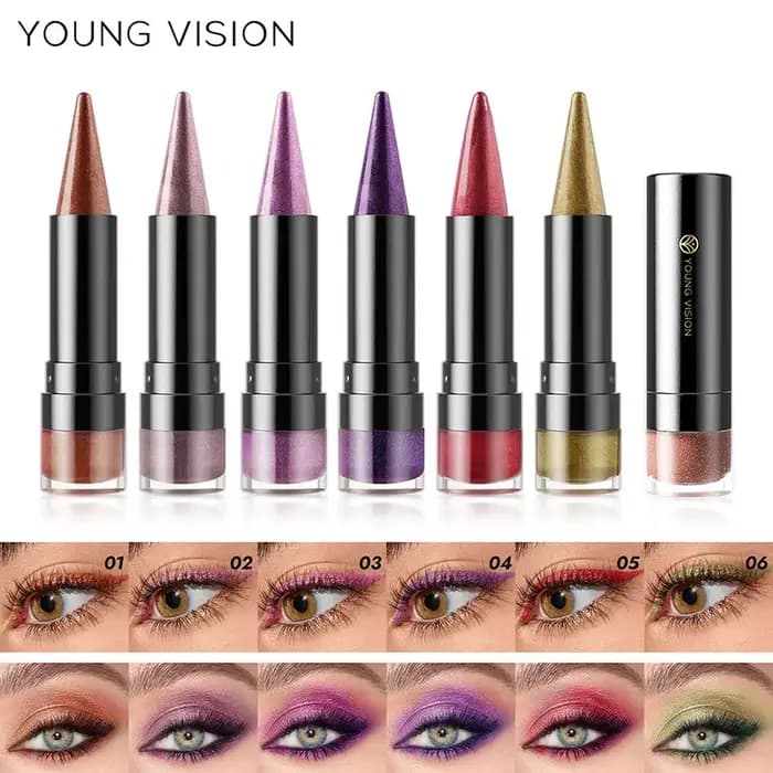 Gloss à lèvres pailleté violet