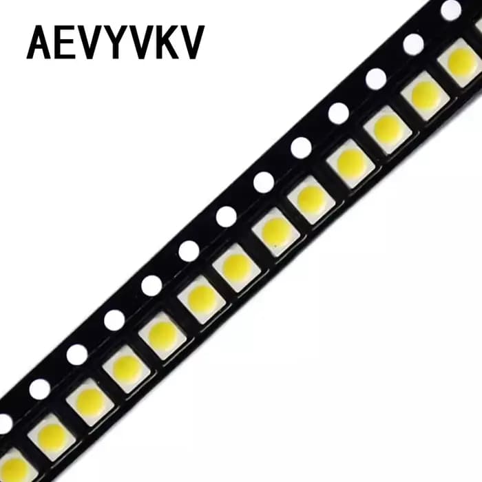 100 pcs/lot Diodes LED SMD 3528 1210 Diode SMD LED Diodo Kit vert rouge blanc chaud glace bleu jaune rose violet-UV Orange rvb