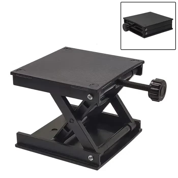 Support de levage pour machines à graver sur bois, Table élévatrice à niveau à bulle, supports manuels, expérience de plate-forme de Construction