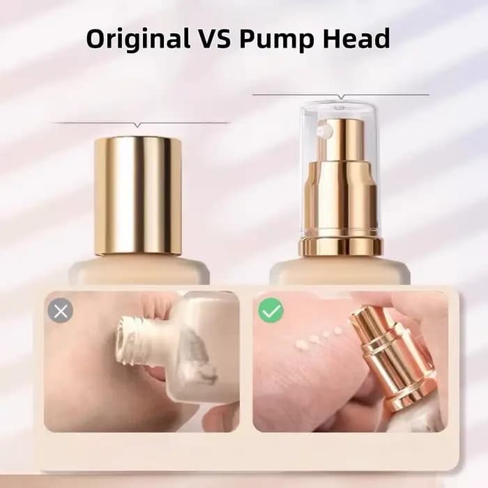 Tête de pompe pour fond de teint liquide DW
