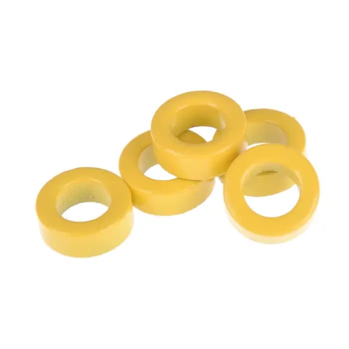5pcs Satisyl Noyau De Fer T50-6 Poudre De Fer Noyau Toroïdal RF Toroïde HF HAM QRP Diamètre Nik0.7 cm Diamètre Extérieur 1.2cm