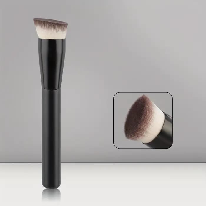 1 ensemble de 170 pinceaux de maquillage best-sellers : pinceau fond de teint à angle plat