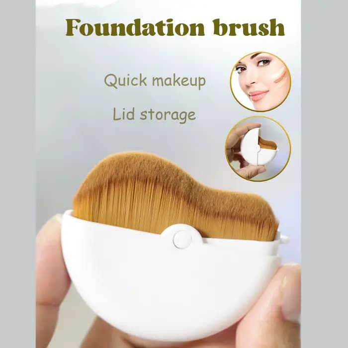 Pinceau pour fond de teint liquide
