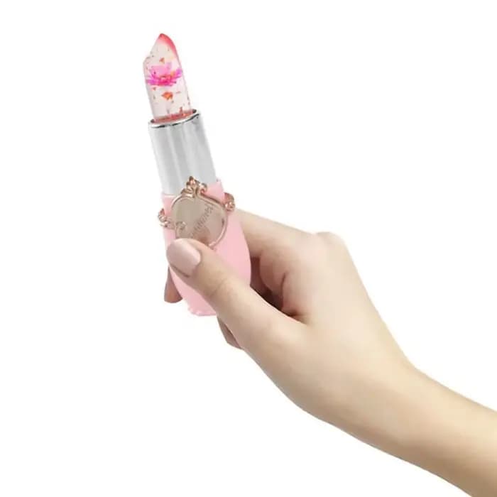 Maquillage 6 pièces ensemble de rouge à lèvres fleur gelée cristal clair longue durée