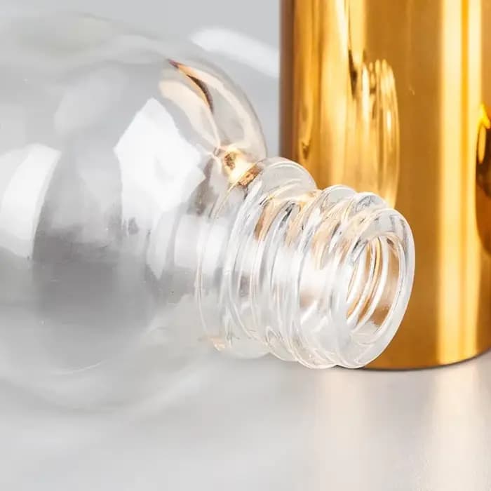 Flcopropriété compte-gouttes en verre pour huile fine de massage