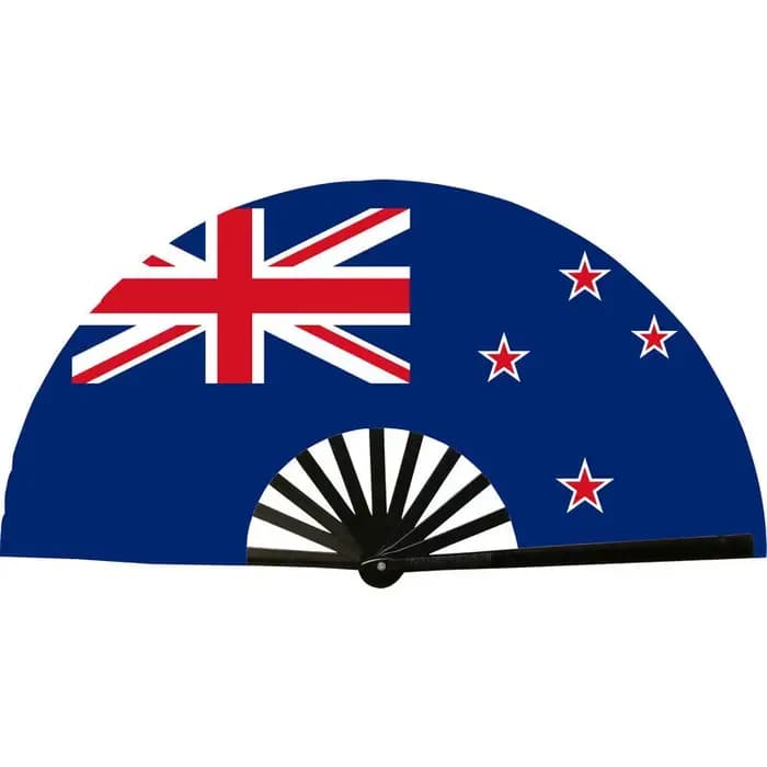 Éventail pliant de 13,77 pouces avec drapeaux des pays d'Amérique du Sud, Argentine, Portugal, Brésil, Chili, Pérou, Uruguay, éventail à main avec drapeau national pour la Coupe du Monde