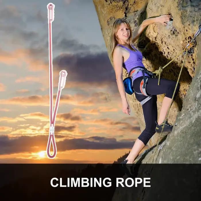 Prusik – corde à nœud de sauvetage, cordon de rappel Prusik, équipement de sauvetage résistant à la friction pour la Protection industrielle, ascenents d'alpinisme