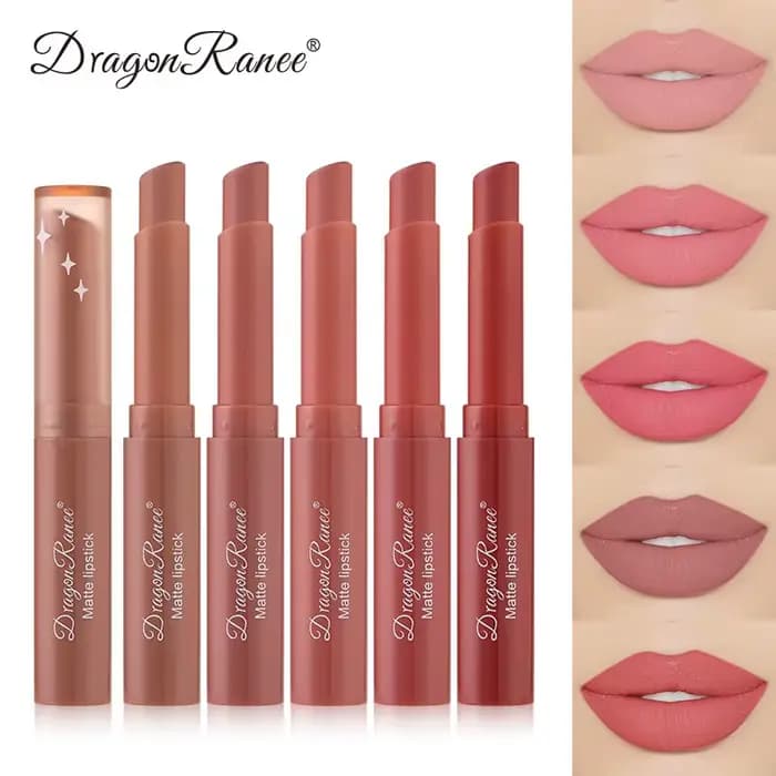 Rouge à lèvres mat rose Nude