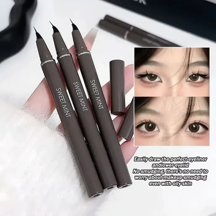 Crayon Eyeliner Courbé à Séchage Rapide