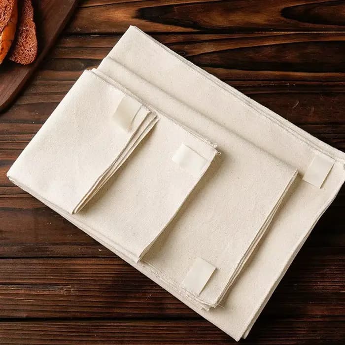 Pâte en lin tissu fermenté pâte boulangers casseroles pâte Couche pâtisserie preuve tissu cuisson pain français outils de cuisine