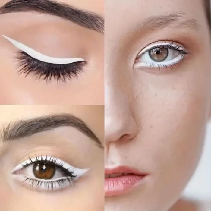 Crayon Eyeliner Blanc à vaccage Rapide