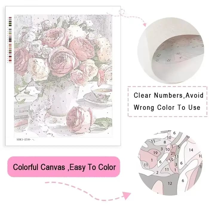 Peinture à l'huile par numéros, paysage de printemps, tournesol, dessin sur toile, images par numéros, décoration de maison, DIY bricolage