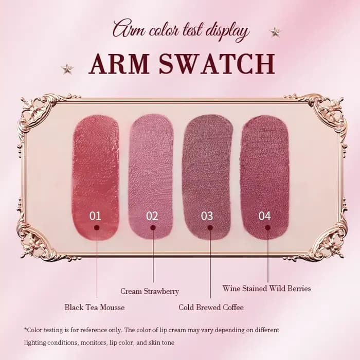 Life Girls Sweet Velvet Lip Gloss avec fini mat soyeux