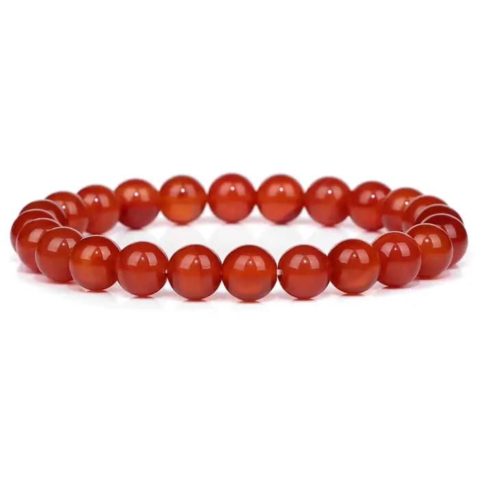 Bracelets en pierre naturelle rouge, perles de 8mm, Agates, Turquois, œil de tigre, Yoga, méditation, bijoux cadeaux pour femmes et hommes