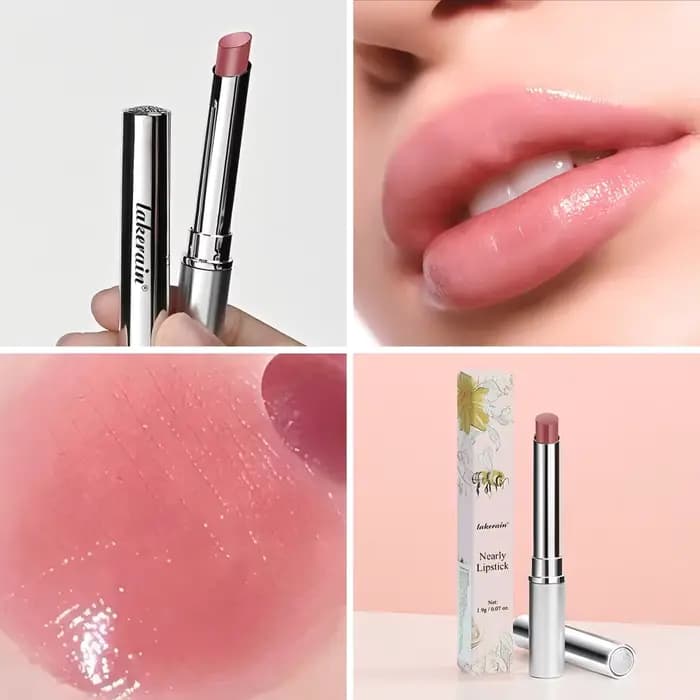 Baume à lèvres teinté rose au miel