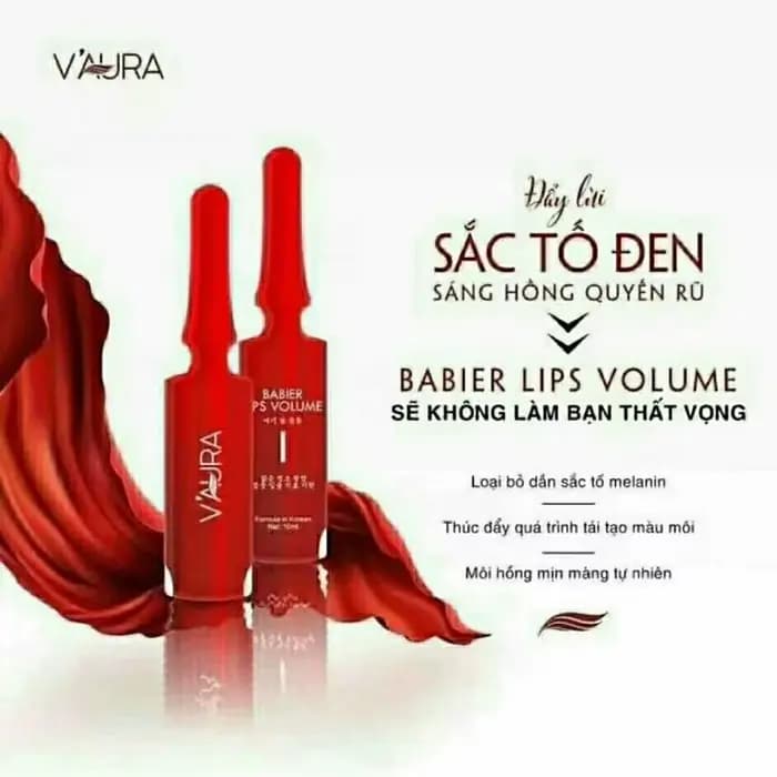 Babier Lips Volume V3 Essence de culture de cellules pour les lèvres 1 pièce Vaura Lip