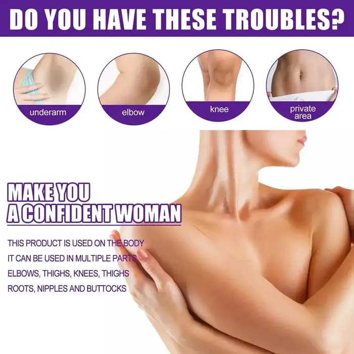 Crème blanchissante pour les lèvres et les ati elles pour femmes