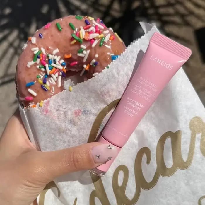 Baume à lèvres Laneige Donut Strawberry Sugar