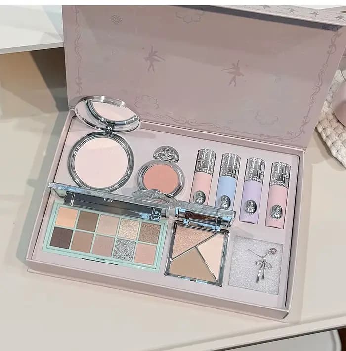 Kit de maquillage NICEKEY comprenant 4 gloss mats