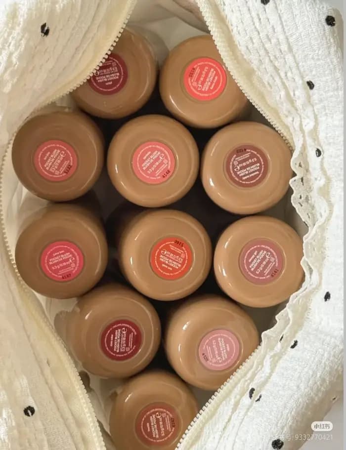 Stick blush et baume à lèvres non parfumé au goût de pomme et de thé