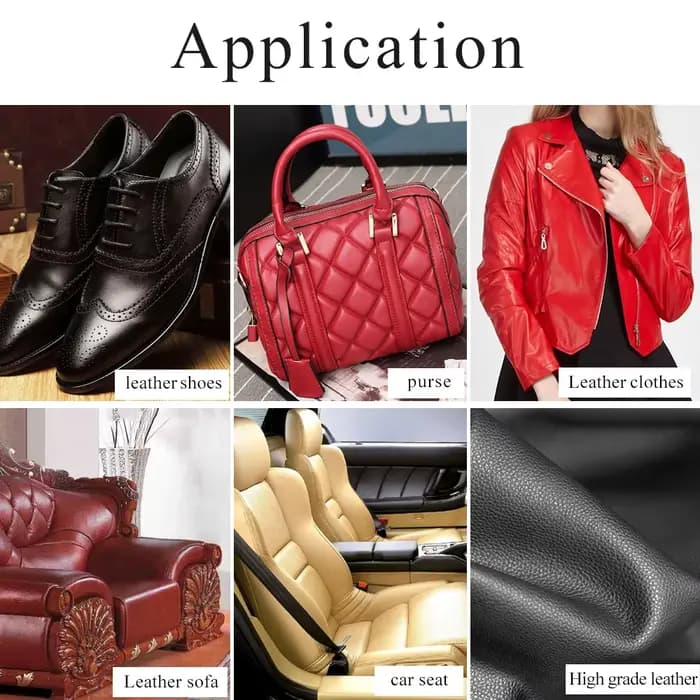 Teinture du cuir brun moyen, peinture à l'huile, bricolage professionnel, artisanat du cuir, sac en cuir, canapé chaussures réparation pâte de couleur complémentaire