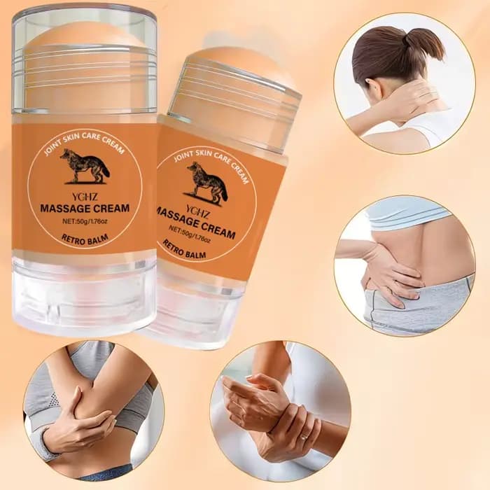 Baume pour les soins musculaires et cutanés, offre un confort et une chaleur durables pour la peau musculaire, hydrate, conditionne et procure une chaleur et un confort doux, avec des résultats visibl