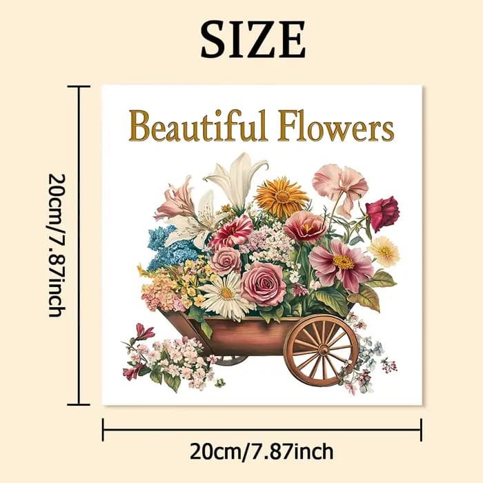 Livre de coloriage à motifs de fleurs magnifiques pour adultes, livre de dessin mignon, cadeau parfait pour fête et anniversaire