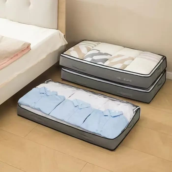 Sac de rangement sous le lit, organiseurs et bacs de rangement pour placard, sacs de rangement pliables sous le lit, organiseur de t-shirts sous le lit
