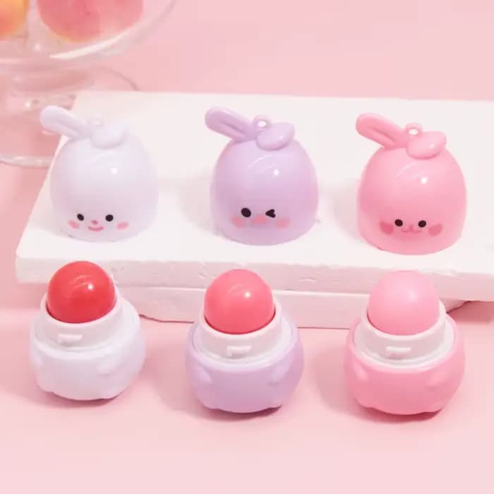 Baume à lèvres Goody Bunny changeant de couleur