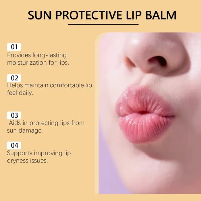 Baume à lèvres de protection solaire SPF50 +