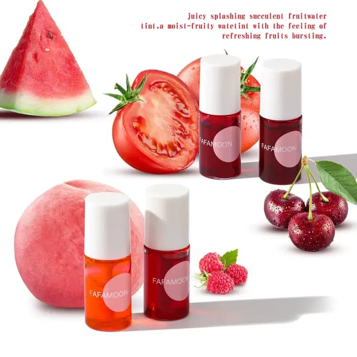 Teinte à lèvres fruitée effet gloss