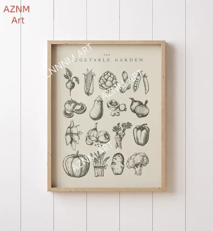 Art mural de cuisine, vert sauge, décoration minimaliste de la cuisine, affiches sur toile HD, décoration de la maison, chambre à coucher, salon, cadeaux, affiches