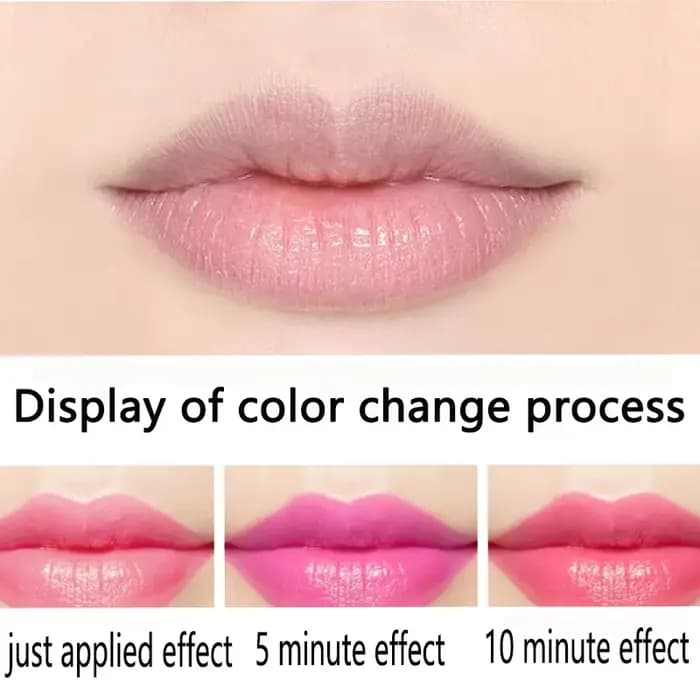 Rouge à lèvres hydratant à l'aloe Vera, 1 pièce, réparation nutritionnelle durable, Anti-séchage, changement de couleur, imperméable, soin naturel pour les lèvres