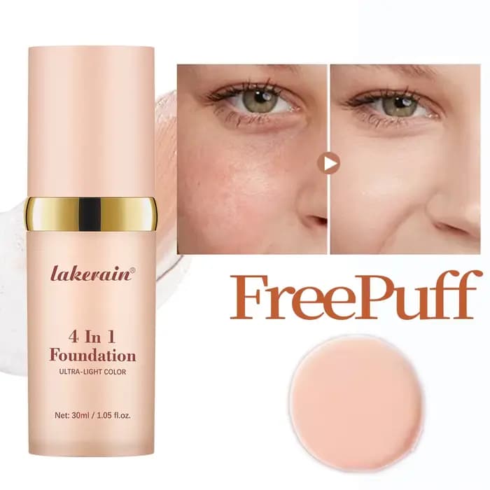 Fond de Teint Liquide Hydratant 4-en-1 SPF30+ Changeant de Couleur